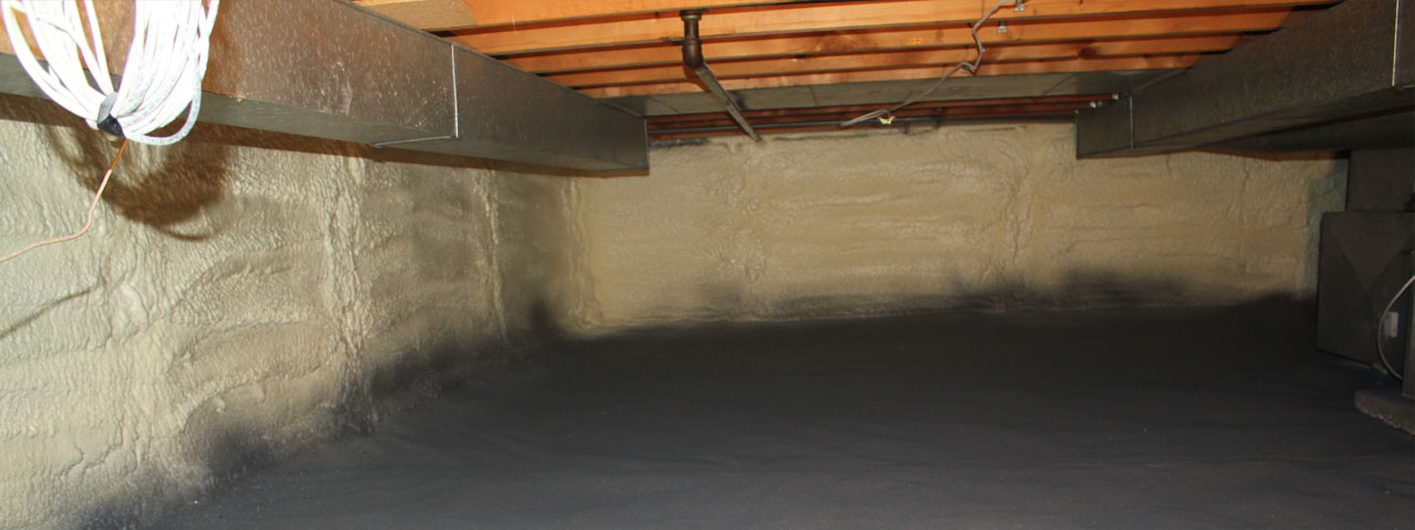Regina spray foam insulation for crawl spaces